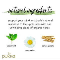 Trà Thảo Mộc Thư Giãn Pukka Peace Organic Herbal Tea, Hộp 20 gói