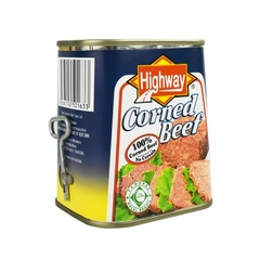 Thịt Bắp Bò Hầm Đóng Hộp Highway Corned Beef, Hộp 340g (12 Oz.)