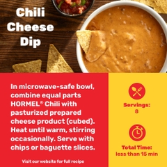 Thịt Hầm Ớt Hormel Chili With No Beans, Hộp 425g (15 Oz.)