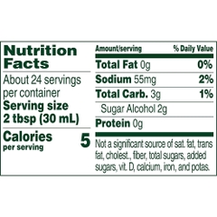 Siro Không Đường Maple Grove Farms of Vermont, Vermont Sugar Free Low Calorie Syrup, Chai 710 mL (24 Fl. Oz.)