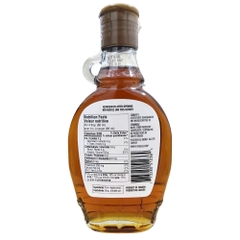 Siro Lá Phong Nguyên Chất Grade A Hiệu Cleary's Amber Pure Maple Syrup, Chai Thuỷ Tinh 236ml (312g)