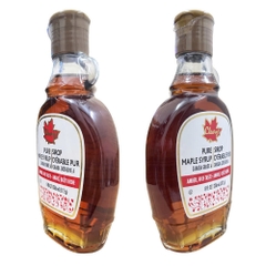 Siro Lá Phong Nguyên Chất Grade A Hiệu Cleary's Amber Pure Maple Syrup, Chai Thuỷ Tinh 236ml (312g)