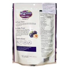 Mận Khô Tự Nhiên Không Thêm Đường Taylor Prunes Naturally Sweet, Gói 250g (8.8 Oz)