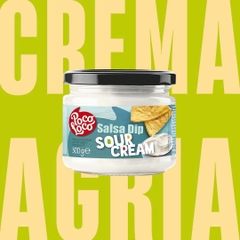 Sốt Kem Chua POCO LOCO Salsa Sour Cream, Hộp Thuỷ Tinh 300g