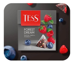 Trà Hoa Trái Cây Thảo Mộc Forest Dream Tess Berry & Herbal Infusion, Hộp 20 Túi Lọc Kim Tự Tháp
