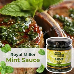 Sốt Bạc Hà (Sốt Mint) Royal Miller Mint Sauce, Lọ 185g