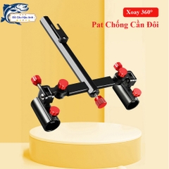 Pat Chống Cần Đôi, Pat Thùng Câu Đài, Pat Ghế Câu Đài Cao Cấp DCC15
