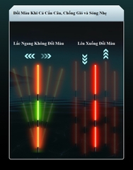 Phao Câu Đài Đổi Màu Tiểu Phượng Hoàng Phao Câu Cá Nano Chuyên Dụng Ngày Đêm Cao Cấp PC9