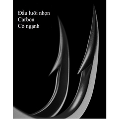Lưỡi câu cá đôi buộc sẵn chuyên câu đài, lưỡi câu cá siêu bén LC2-A