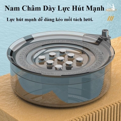 Khay Đựng Mồi Câu Đài YEYINGZHE Khay Đựng Mồi Trong Suốt Siêu Bền HPK14