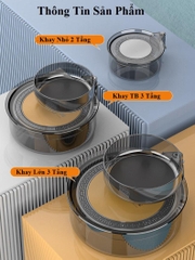 Khay Đựng Mồi Câu Đài YEYINGZHE Khay Đựng Mồi Trong Suốt Siêu Bền HPK14