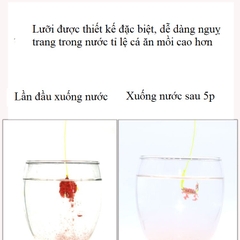 Lưỡi Câu Cá Chép Lưỡi Câu Đài Ngạnh Bạc Lò Xo Siêu Bén Chuyên Dụng Câu Cá Chép Cá Mè LC12