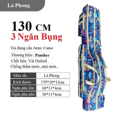 Túi Đựng Cần Câu Cá Army Camo Túi Đựng Cần Câu Đài Chống Thấm Nước Siêu Bền TDC11