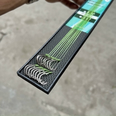 Lưỡi Câu Cá Đôi Buộc Sẵn , Thẻo Dù Câu Đài Quán Quân 12 Lõi LC6