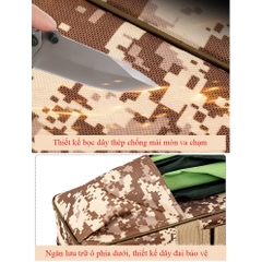 Túi Đựng Cần Câu Cá Army Camo Túi Đựng Cần Câu Đài Chống Thấm Nước Siêu Bền TDC11