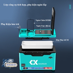Thùng Câu Đài Chixuan Đa Năng Thể Tích 32L Kèm Phụ Kiện Nâng Cấp KK11