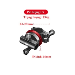 Bộ Pat Gắn Ghế Câu Đài BENNOU Xoay 360° Hợp Kim Nhôm Magie Hàng Không Cao Cấp DCC9