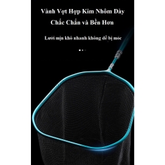 Vợt Cá Câu Đài Săn Hàng Phi Thanh Vợt Cá Carbon Cao Cấp Chịu Tải Cao KK6
