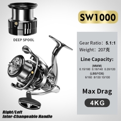 Máy Câu Cá Shimano Stella Phiên Bản Probes SW Chất Lượng Cao MC2