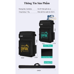 Balo Đựng Ghế Câu Đài SHARK, Túi Đựng Cần Câu Cá TDC1
