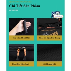 Balo Đựng Ghế Câu Đài SHARK, Túi Đựng Cần Câu Cá TDC1