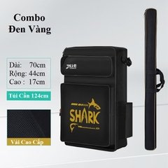 Balo Đựng Ghế Câu Đài SHARK, Túi Đựng Cần Câu Cá TDC1
