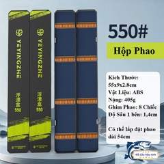Hộp Đựng Phao Câu Đài Cao Cấp Hộp Đựng Phao 2 Lớp 62cm - 72cm Hoạ Tiết Trâu Đỏ Chép Đen HP5