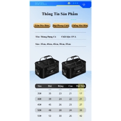 Thùng Đựng Cá Gấp Gọn Thùng Đựng Cá Đa Năng Cao Cấp KK8
