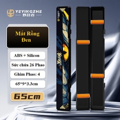 Hộp Đựng Phao Câu Đài Cao Cấp Hộp Đựng Phao 2 Lớp 62cm - 72cm Hoạ Tiết Trâu Đỏ Chép Đen HP5
