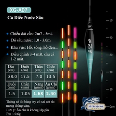 Phao Câu Đài Đổi Màu Tiểu Phượng Hoàng Phao Câu Cá Nano Chuyên Dụng Ngày Đêm Cao Cấp PC9
