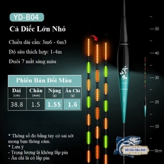Phao Câu Đài Đổi Màu Tiểu Phượng Hoàng Phao Câu Cá Nano Chuyên Dụng Ngày Đêm Cao Cấp PC9