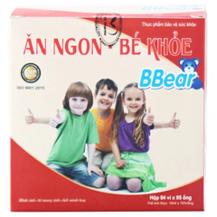 Dung dịch Ăn Ngon - Bé Khỏe BBear Thành Công hỗ trợ hấp thu chất dinh dưỡng (20 ống)