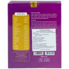 Nhụy hoa nghệ tây Sasagold Saffron hỗ trợ làm đẹp và phù hợp cho người bệnh (1g)