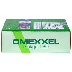 Viên uống Omexxel Ginkgo 120 Excelife hỗ trợ tăng cường tuần hoàn máu não, tốt cho tim mạch (30 viên)