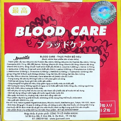 Viên uống Blood Care Jpanwell hỗ trợ bổ máu, tái tạo máu, tăng lượng máu trong cơ thể (60 viên)