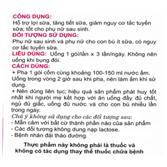 Cốm lợi sữa TT.Galac Traphaco tăng tiết sữa cho phụ nữ sau sinh (20 gói x 3g)