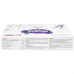 Siro Ginkid ZinC bổ sung kẽm, tăng sức đề kháng (20 ống x 5ml)