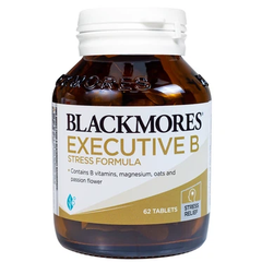 Viên uống Blackmores Executive B Stress Formula hỗ trợ sức khỏe, thần kinh (62 viên)