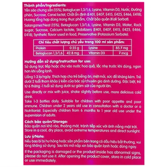 Nước Yến Sào Cao Cấp cho trẻ em Nunest Kids giúp tăng cường sức khỏe, giúp ăn ngon (4 hũ x 70ml)