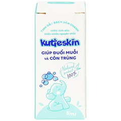 Tinh dầu bạch đàn chanh Kutieskin giúp đuổi muỗi và côn trùng (5ml)