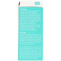 Tinh dầu bạch đàn chanh Kutieskin giúp đuổi muỗi và côn trùng (5ml)