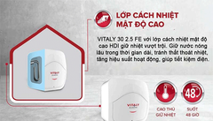 Bình nóng lạnh Ariston 30 lít vuông VITALY 30