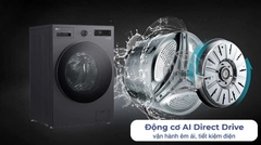 Máy giặt lồng ngang LG AI DD Inverter 17kg F2517SNTG
