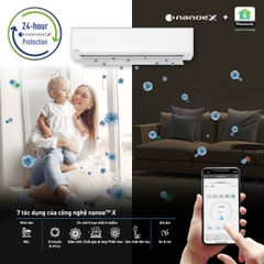 Điều hòa Panasonic inverter 18000 BTU 1 chiều XPU18XKH-8B