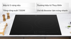 Bếp từ 3 vùng nấu lắp âm Electrolux LIT60342