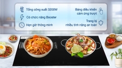 Bếp từ đôi lắp âm Electrolux EHI7260BB