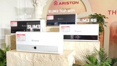 Bình nóng lạnh Ariston 30 lít ngang Slim3 SL3 30 RS (Mới 2024)