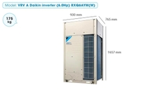 Dàn nóng điều hòa Daikin VRV A 54000BTU (6HP) 1 chiều inverter RXQ6AYM