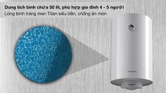 Bình nóng lạnh Ariston 50 lít đứng PRO R 50 V