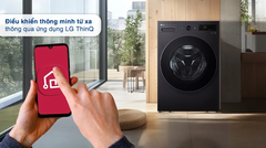 Máy giặt thông minh LG AI DD 15kg+ sấy 8kg F2515RNTG